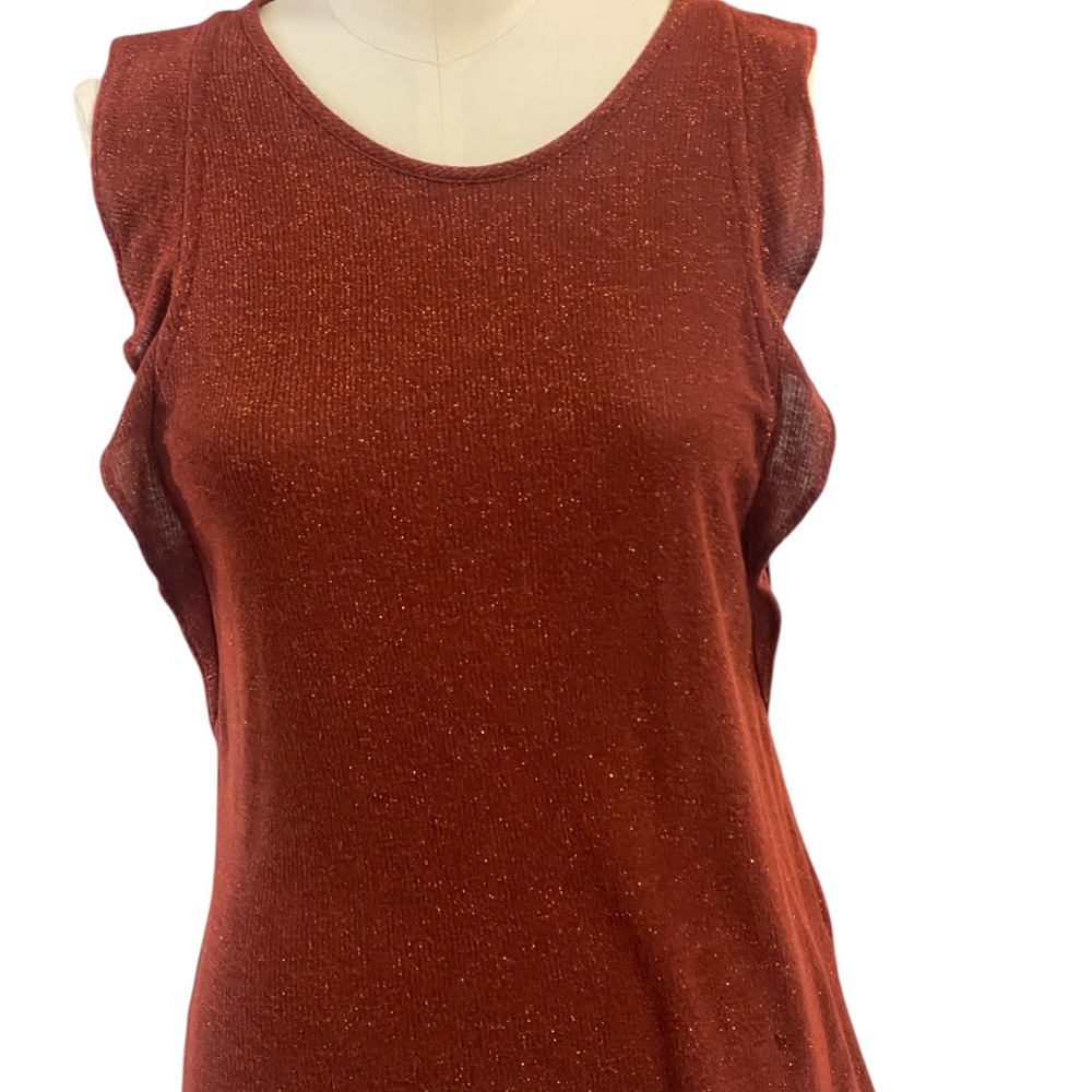 Madewell Rust Sleeveless Tank Top